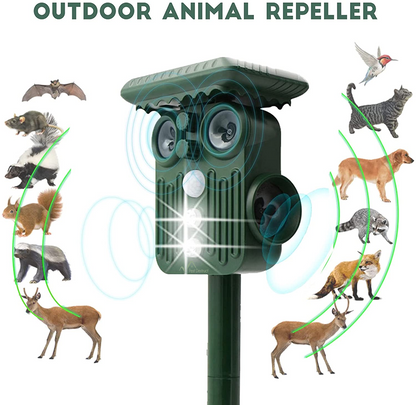 Outdoor Solar Deer Deterrent | Waterproof and Adjustable