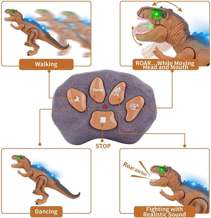 Fun LED Walking T-Rex Dinosaur Toy