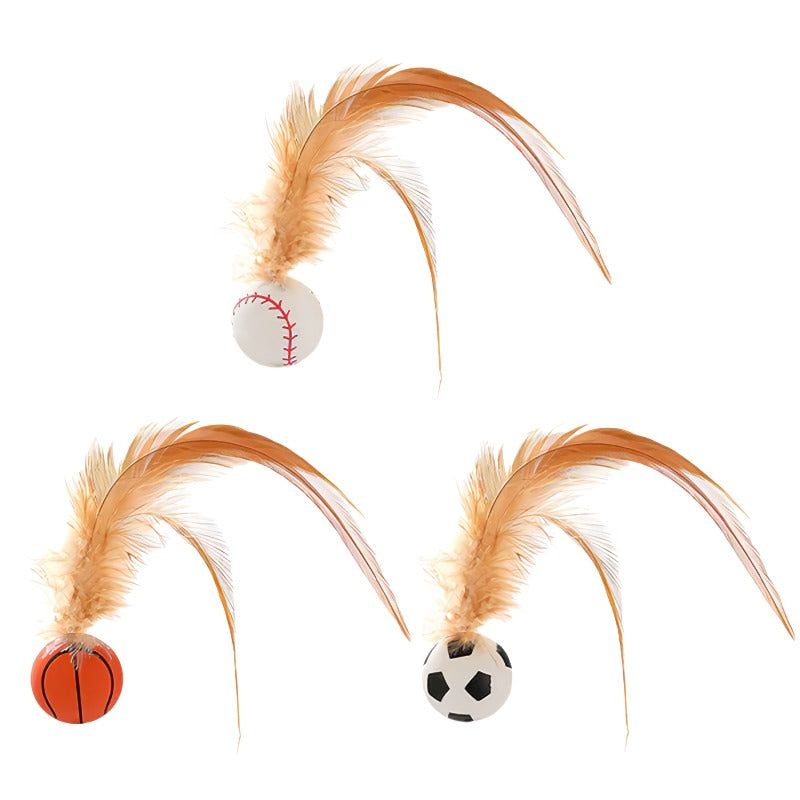 Fun Feather Teaser Toy for Cats - Halri