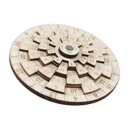 Challenging Wooden Brain Teaser Puzzle Toy