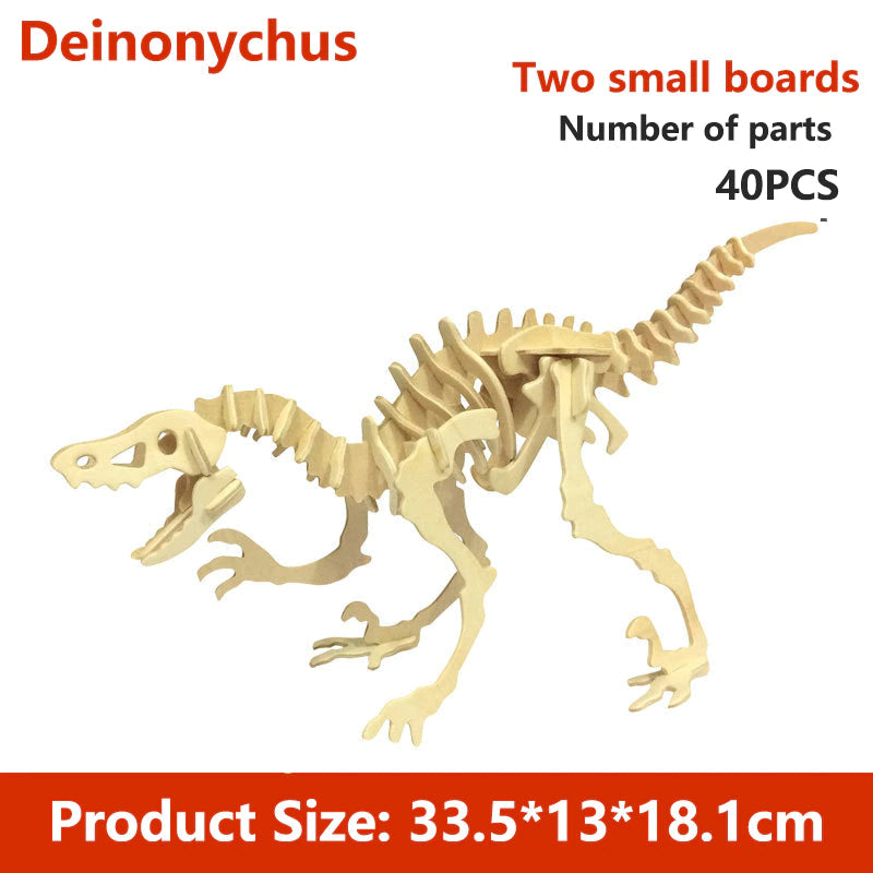 Fun 3D Dinosaur Puzzle Toy - Halri