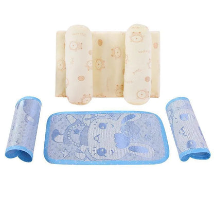 Baby Sleep Support Pillow Set - Soft Anti Roll Pillow