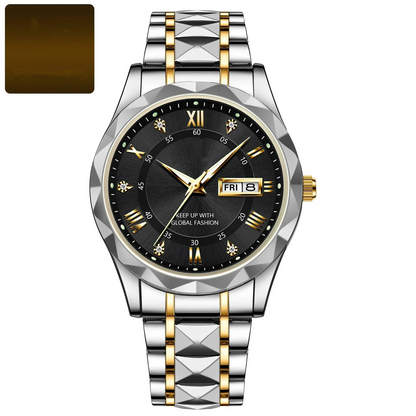 Premium Men's Water Resistant Luminous Wristwatch