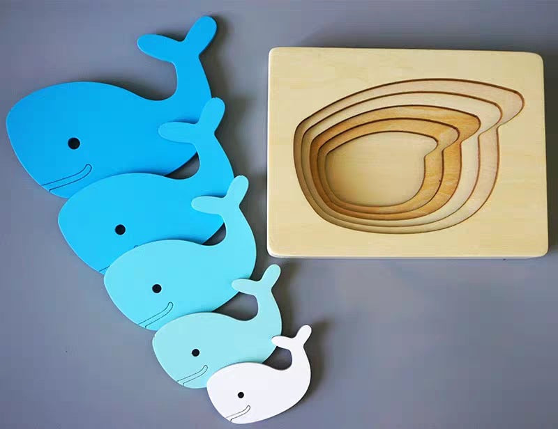 Educational Animal Wooden Puzzle Toy