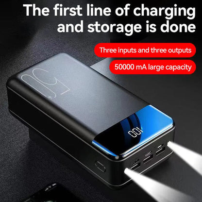 Large Capacity 50000mAh Portable Power Bank Charger - Halri