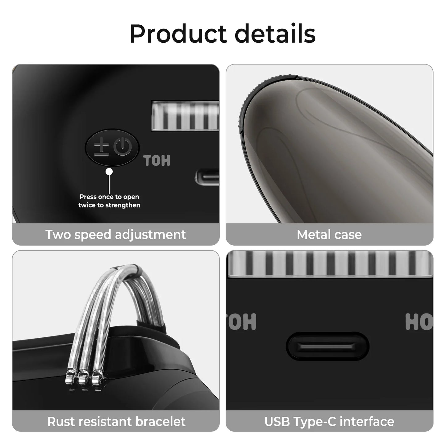 Portable Rechargeable Heat Massage Tool for Neck and Back