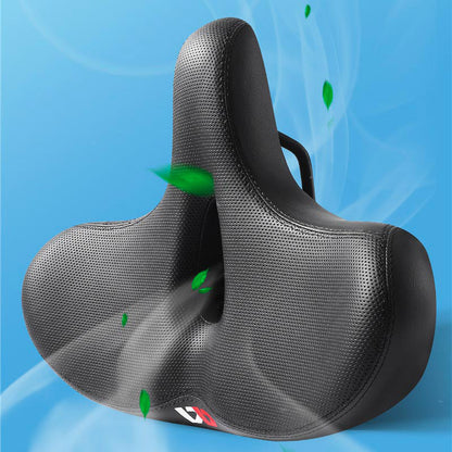 Extra Comfortable Wide Bike Seat