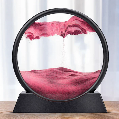 Colorful Kinetic Sand Art Decor
