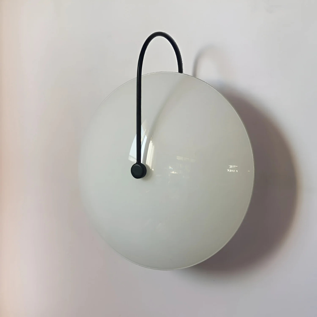 Round Glass Modern Wall Light
