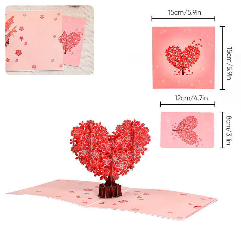Beautiful 3D Flower Pop Up Card for Mom