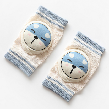 Soft Baby Knee Pads for Crawling with Grip Protection
