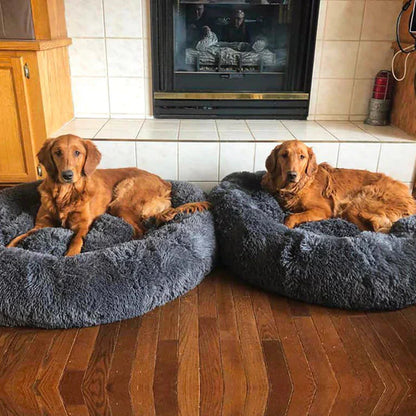Comfy Supportive Dog Donut Bed - Halri