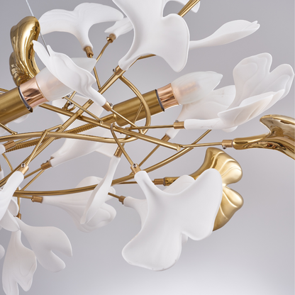 Beautiful Ginkgo Drop Necklace