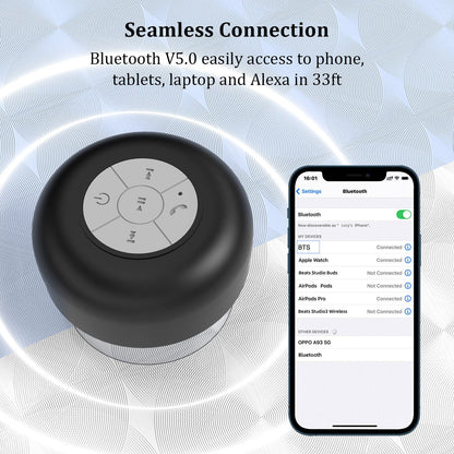 Waterproof Bluetooth Shower Radio