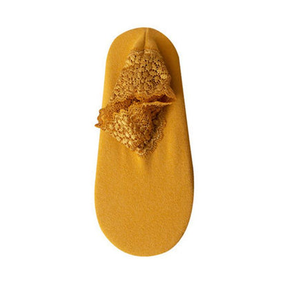 Cozy Socks with Feminine Lace Detail