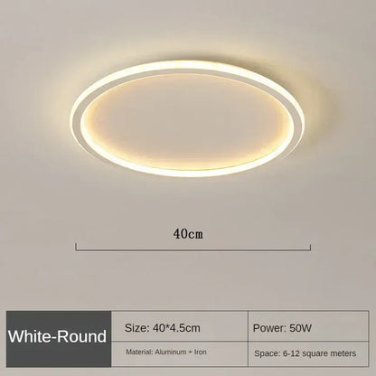 Contemporary Round Pendant Light for Living Rooms