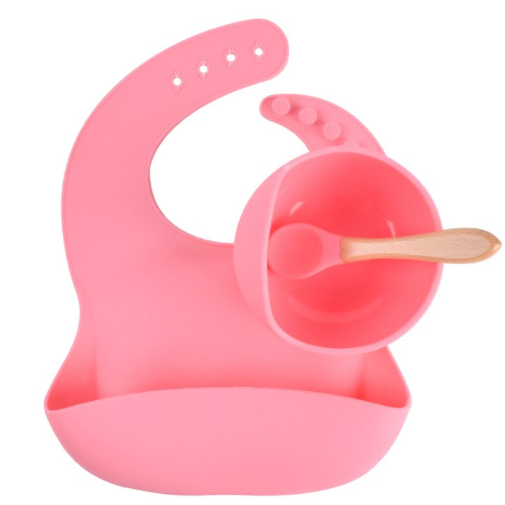 Kid Friendly Dining Set - Non Slip Plate and Utensils