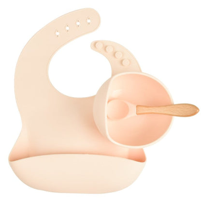 Kid Friendly Dining Set - Non Slip Plate and Utensils
