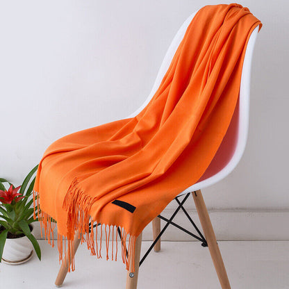 Luxurious Cashmere Scarf Wrap Soft and Warm