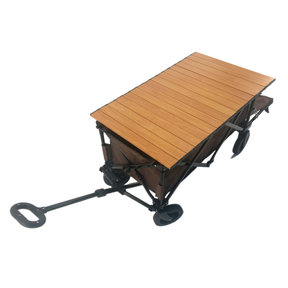 Folding Garden Utility Yard Cart with Wheels