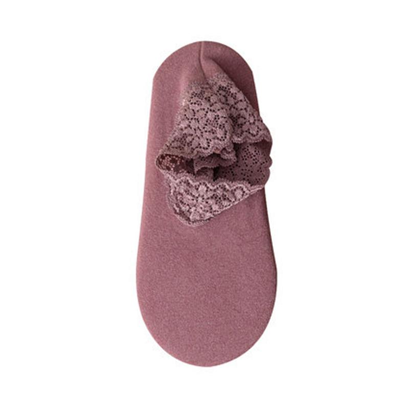 Cozy Socks with Feminine Lace Detail