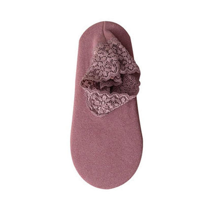 Cozy Socks with Feminine Lace Detail