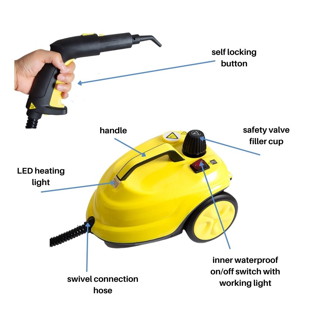 Powerful Bed Bug Steam Cleaner for Home Use