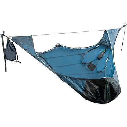 Compact Lightweight Camping Hammock with Bug Net