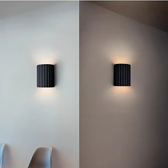 Contemporary Resin Wall Light Fixture