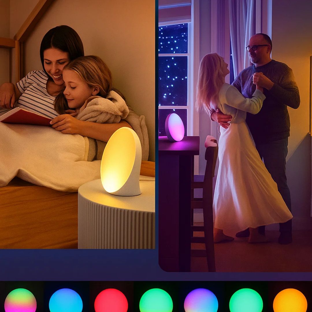 Wake Up Light Alarm Clock with Simulated Sunrise
