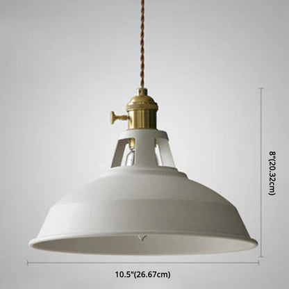 Vintage Metal Pendant Light