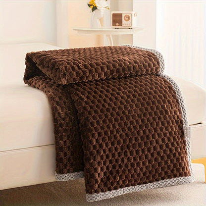 Cozy Plush Throw Blanket – Soft Fleece Blanket for Home - Halri