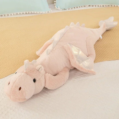 Large Soft Dinosaur Plush Toy Pillow for Children