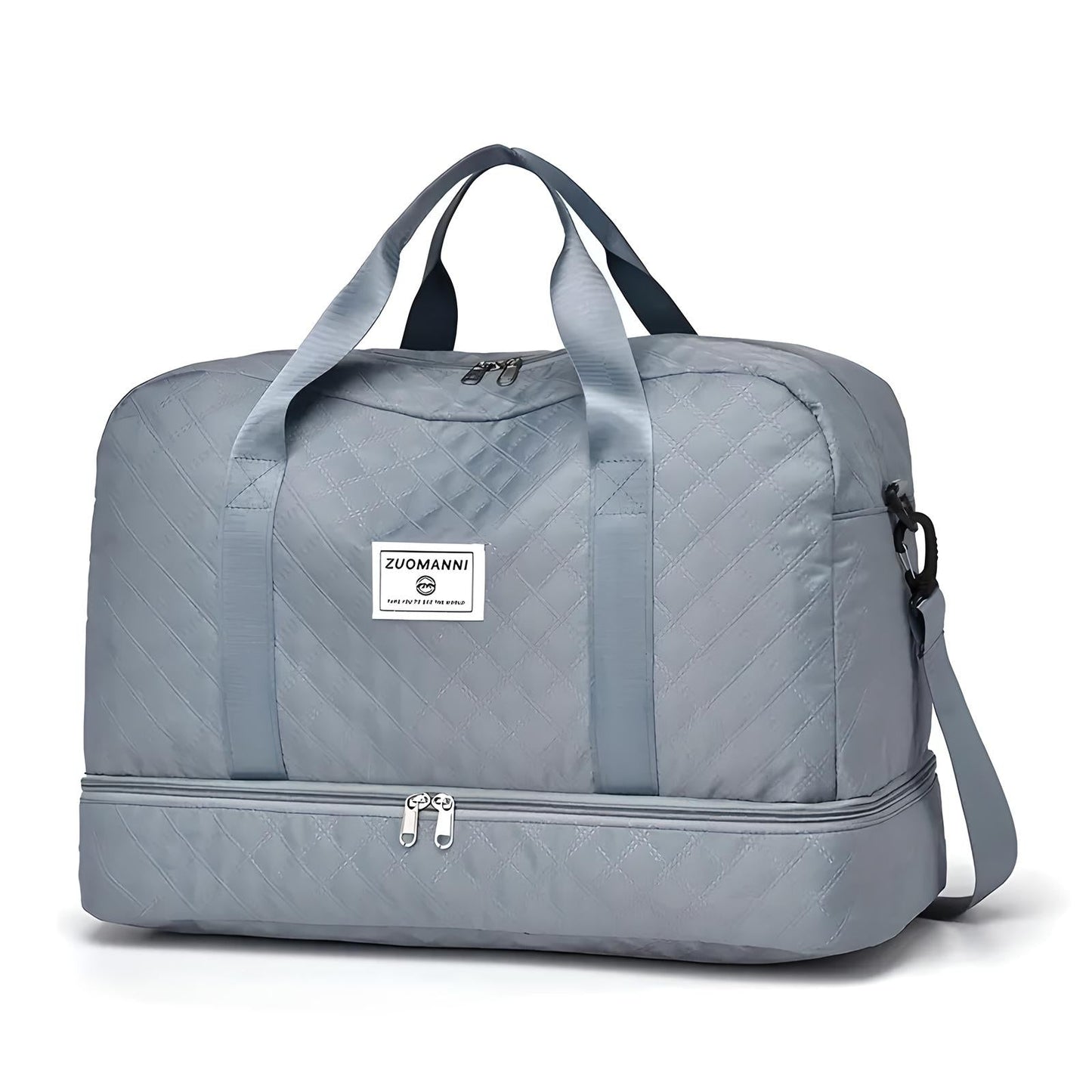 Large Water-Resistant Gym Duffle Bag