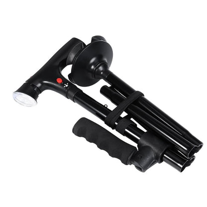Collapsible Adjustable LED Walking Stick