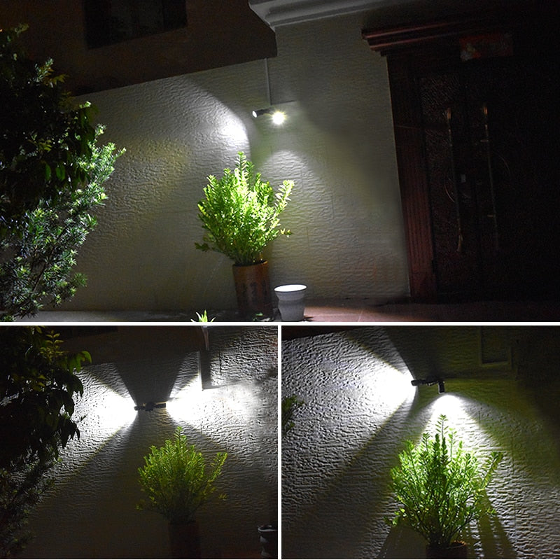 Powerful Outdoor Motion Solar Powered LED Lights