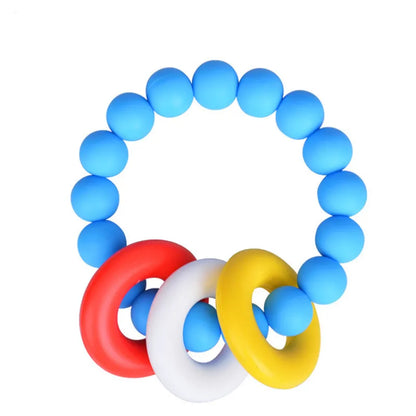 Soft Baby Teething Toy with Colorful Rings - Halri