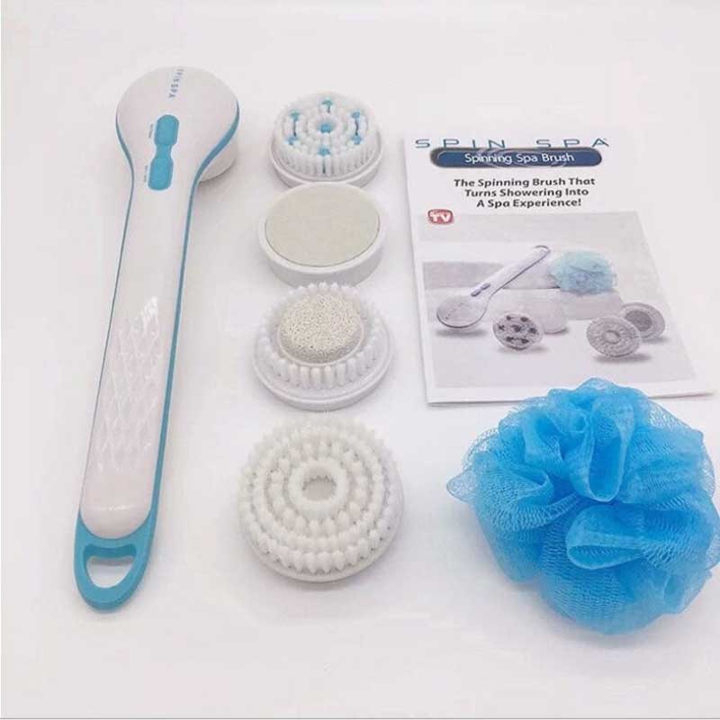 Multi Brush Head Gentle Exfoliator Scrubber