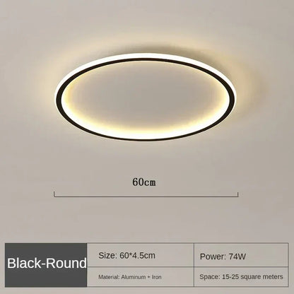 Contemporary Round Pendant Light for Living Rooms