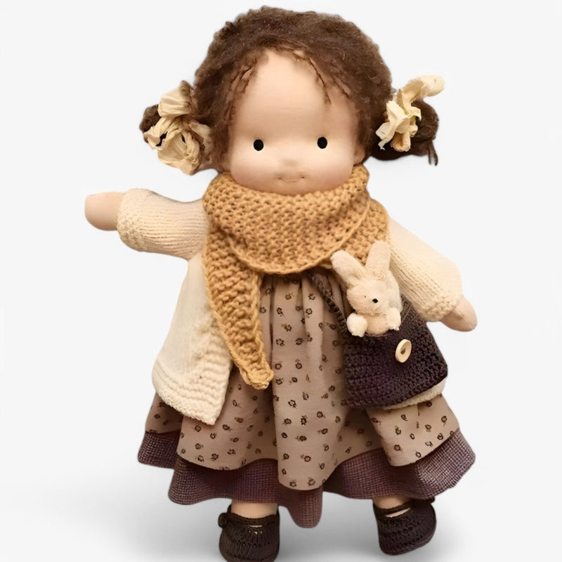 Artistic Wooden Doll for Creative Kids Play