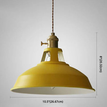 Vintage Metal Pendant Light