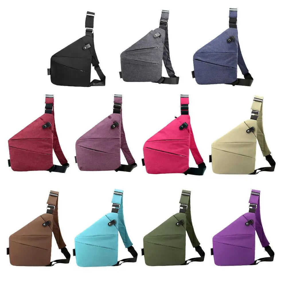 Secure Water-Resistant Mens Crossbody Bag - Halri