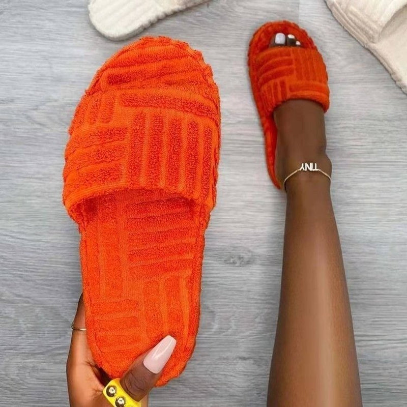 Cozy Plush Indoor Slippers