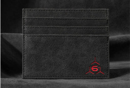 Slim Leather Card Wallet for Men and Women
