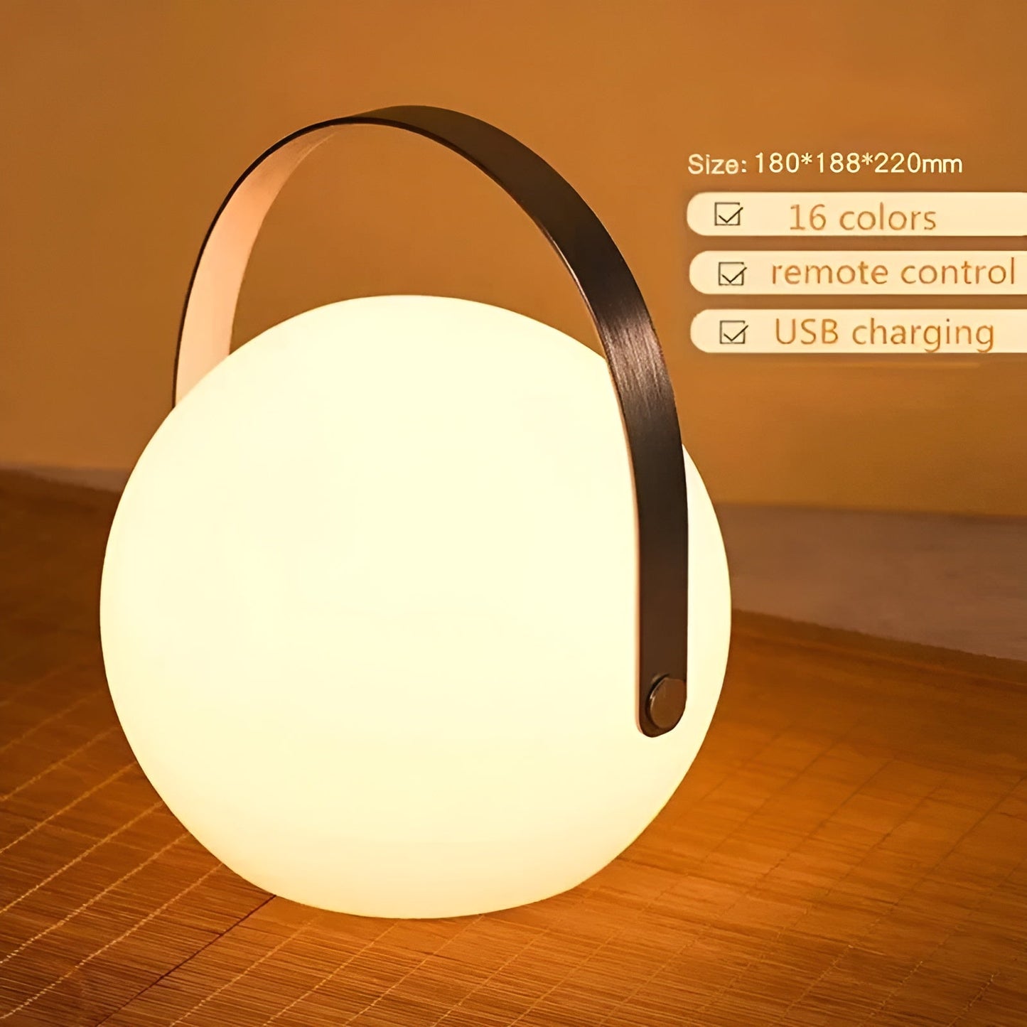 Compact LED Light - Rechargeable and Water Resistant