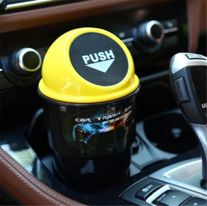Compact Car Trash Can