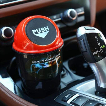 Compact Car Trash Can