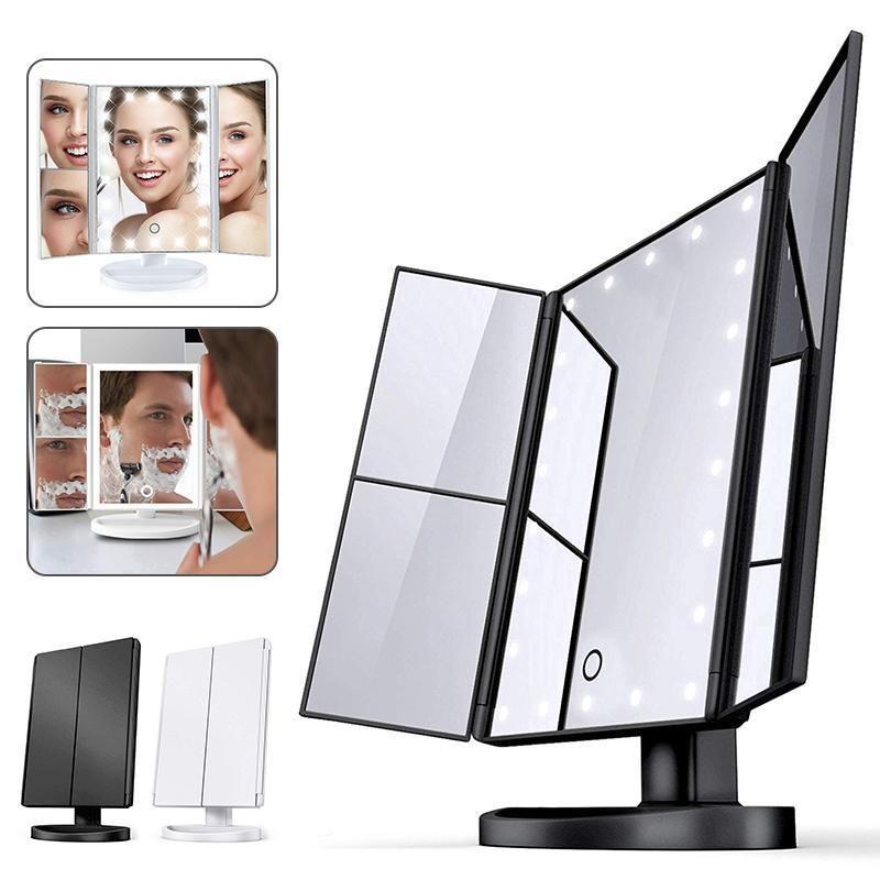 Bright LED Illuminated Makeup Mirror - Halri