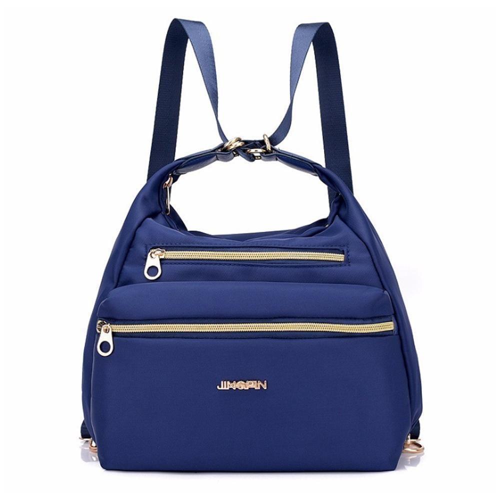 Spacious Double Zipper Tote Handbag