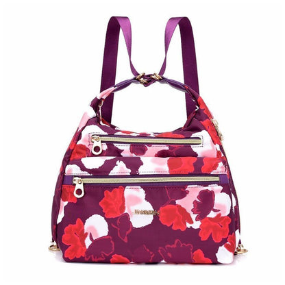 Spacious Double Zipper Tote Handbag
